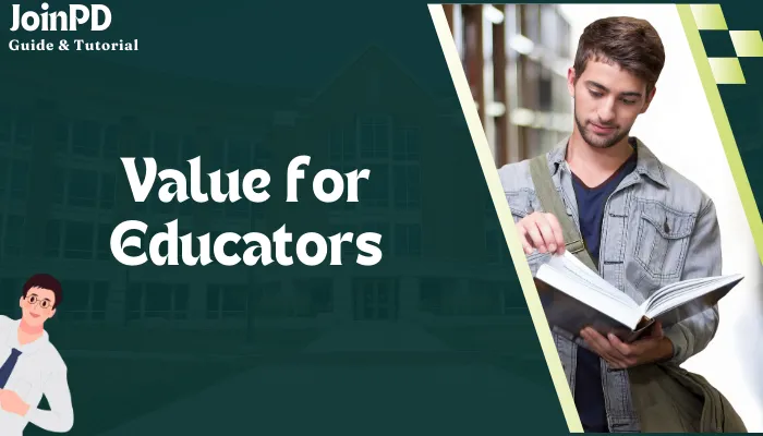 Value for Educators